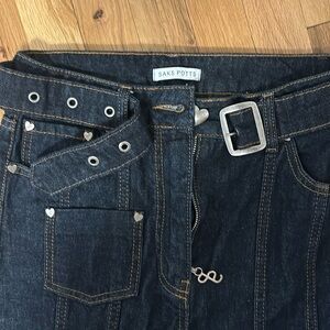 Saks Potts jeans.